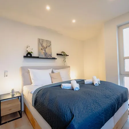 Apartmán Schlossberg Residences Xxl City-apartment Heppenheim *