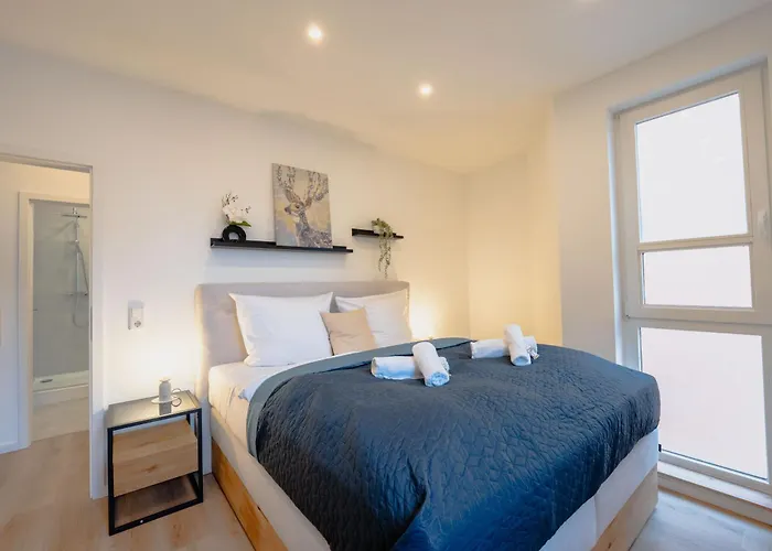 Apartmán Schlossberg Residences Xxl City-apartment Heppenheim *